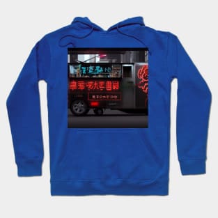 Cyberpunk Tokyo Ramen Food Truck Hoodie